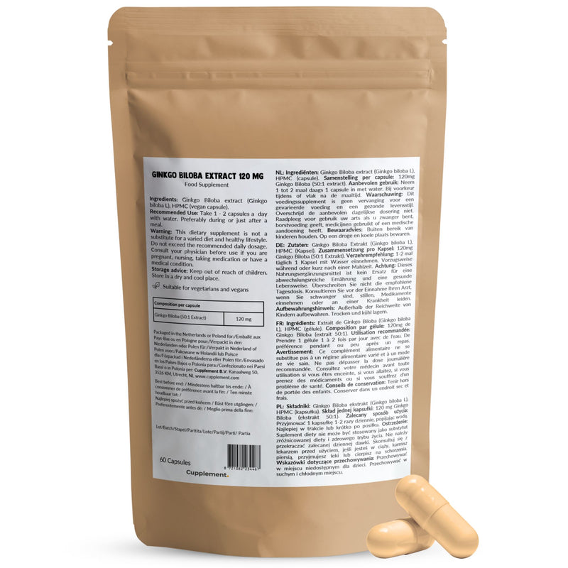 Ginkgo Biloba Kapseln 100 mg