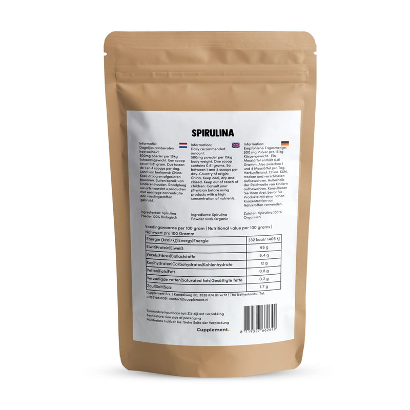 Spirulina Pulver Bio