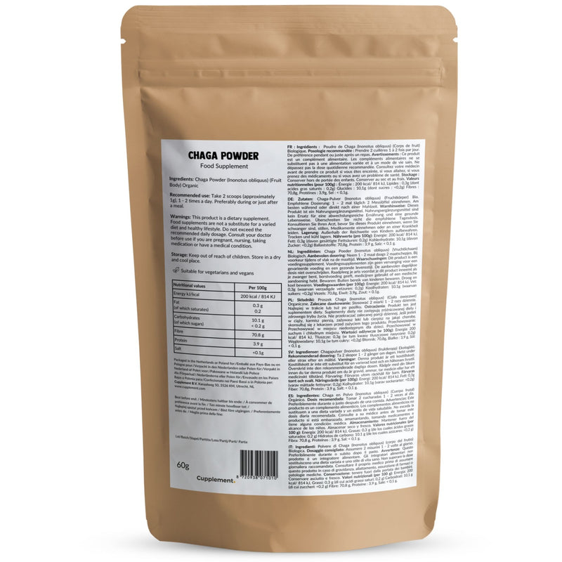 Product Information Chaga powder