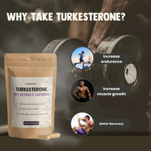 Turkesterone Capsules 500 mg
