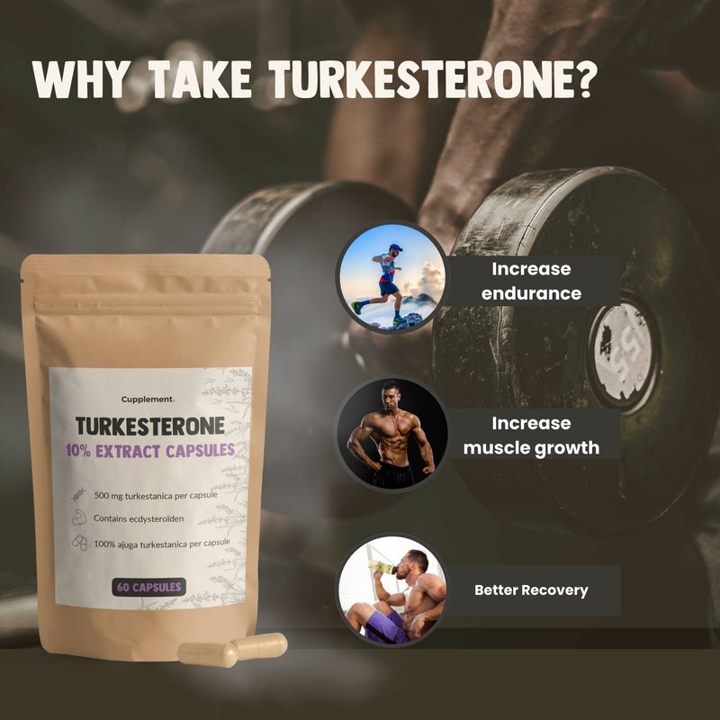Turkesterone Capsules 500 mg