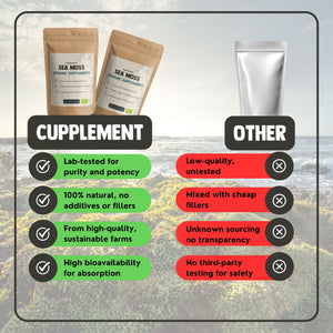 Sea Moss Capsules 500 mg Organic
