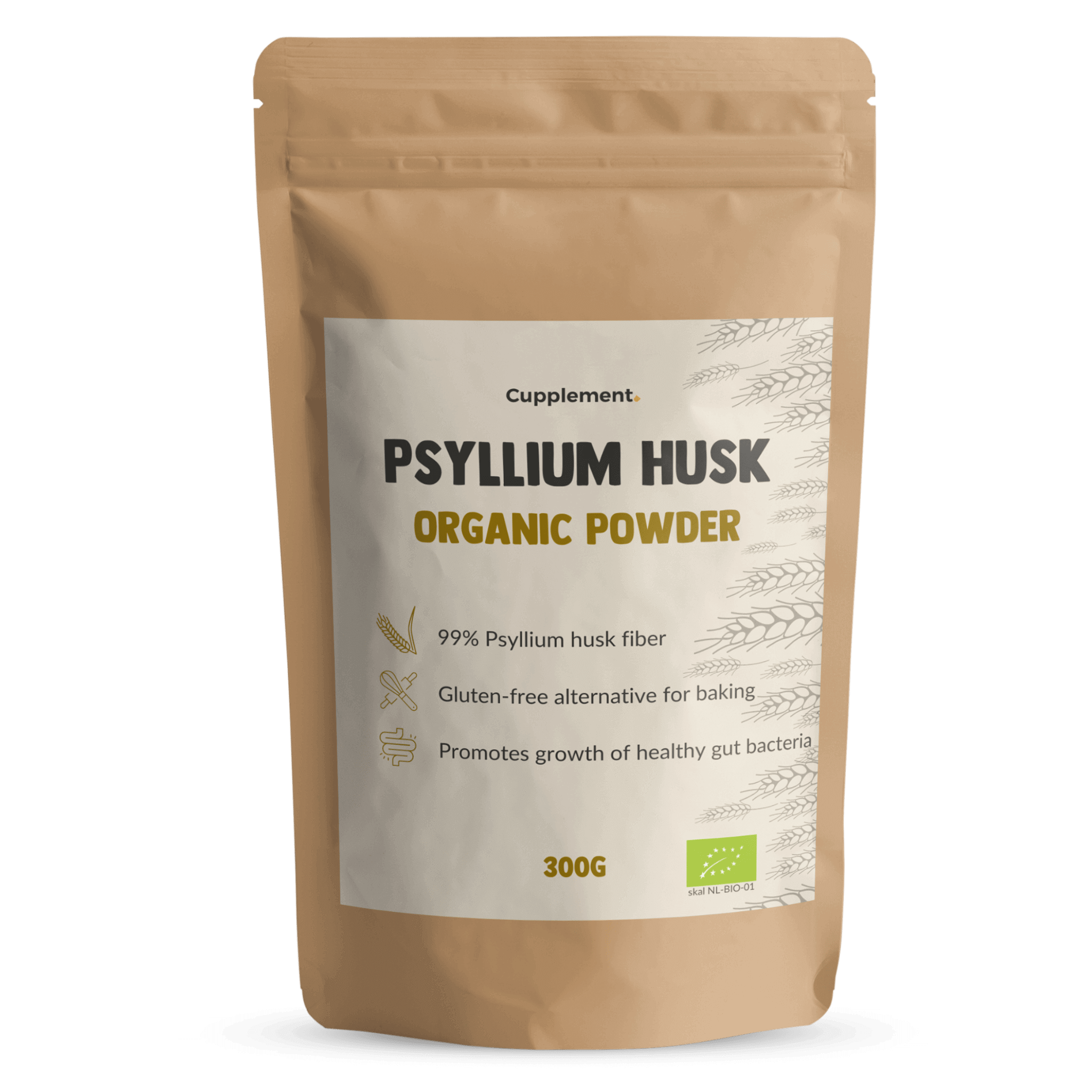 Psyllium Husk Powder Organic Cupplement Superfood Supplement