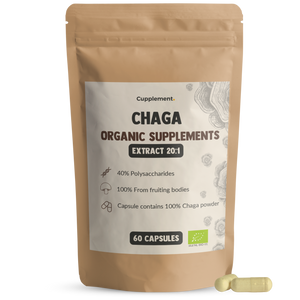 Chaga-Pilz-Extrakt-Kapseln Bio