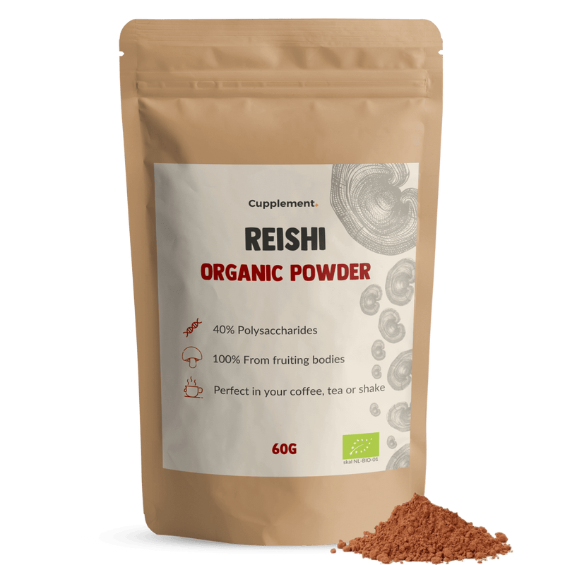 Reishi Powder Organic Cupplement Superfood Supplement