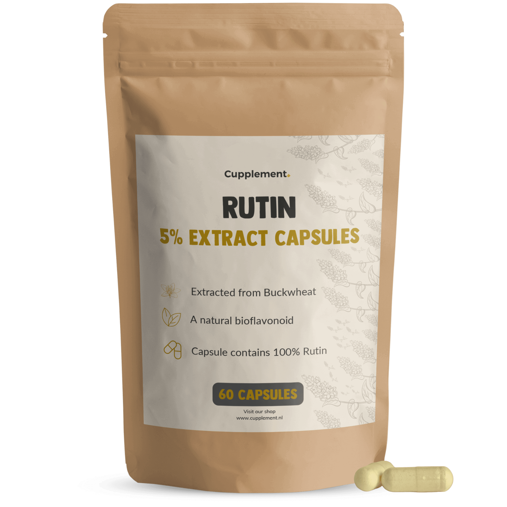 Rutin Capsules Cupplement Superfood Supplement