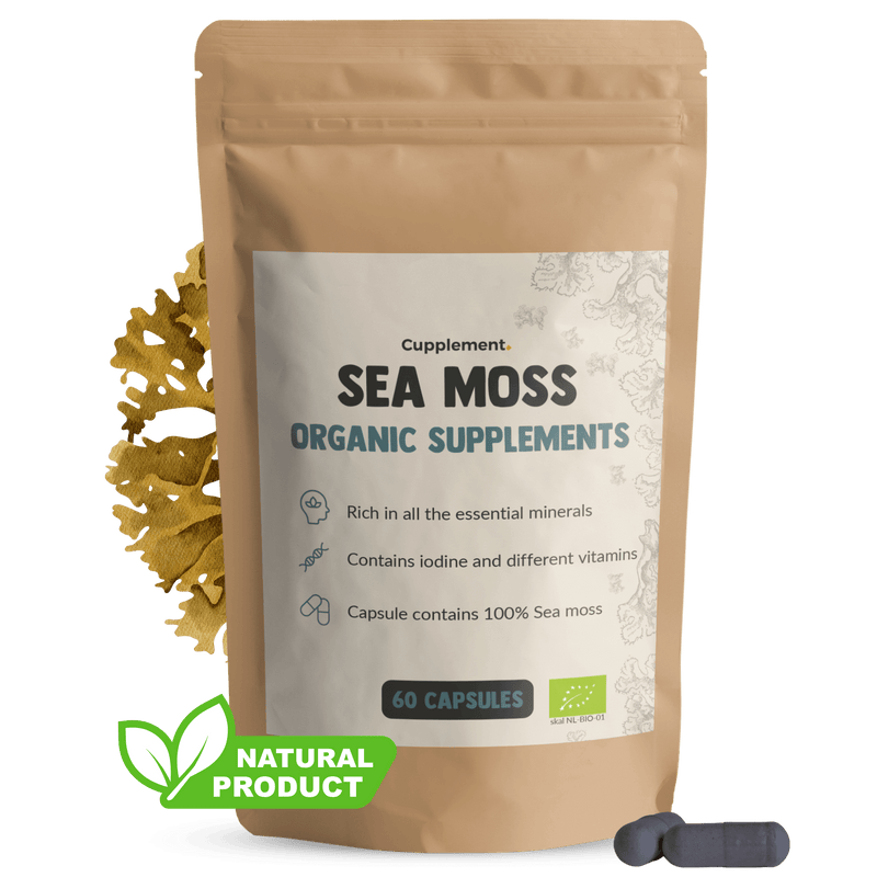 Sea moss Organic Capsules Supplement Irish Mos