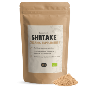 Shiitake Powder Organic Cupplement Superfood Supplement