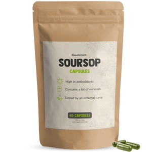 Soursop Capsules Zuurzak Graviola Guanabana Cupplement Superfood Supplement 