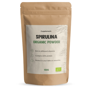 spirulina powder organic packshot front