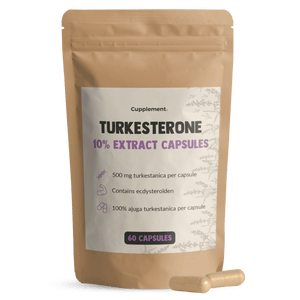 Turkesterone Capsules Cupplement Superfood Supplement