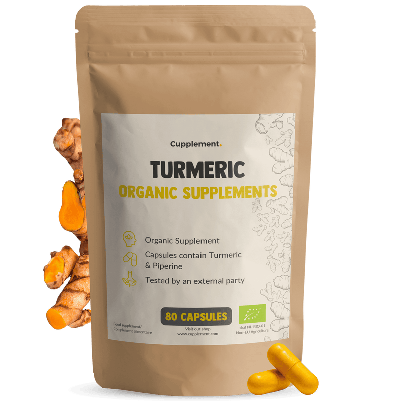 Kurkuma Capsules 600 mg Biologisch