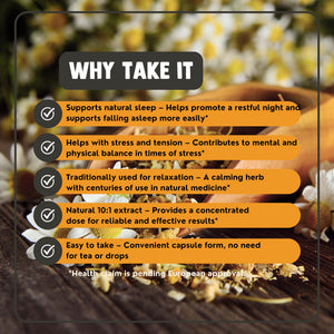 Valeriaan Extract Capsules 500 mg
