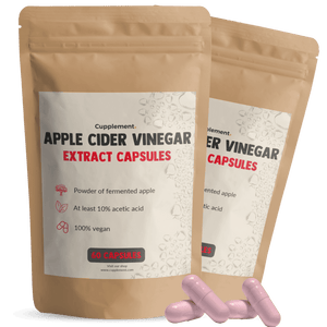 Appelazijn apple cider vinegar capsules cupplement superfood supplement extract