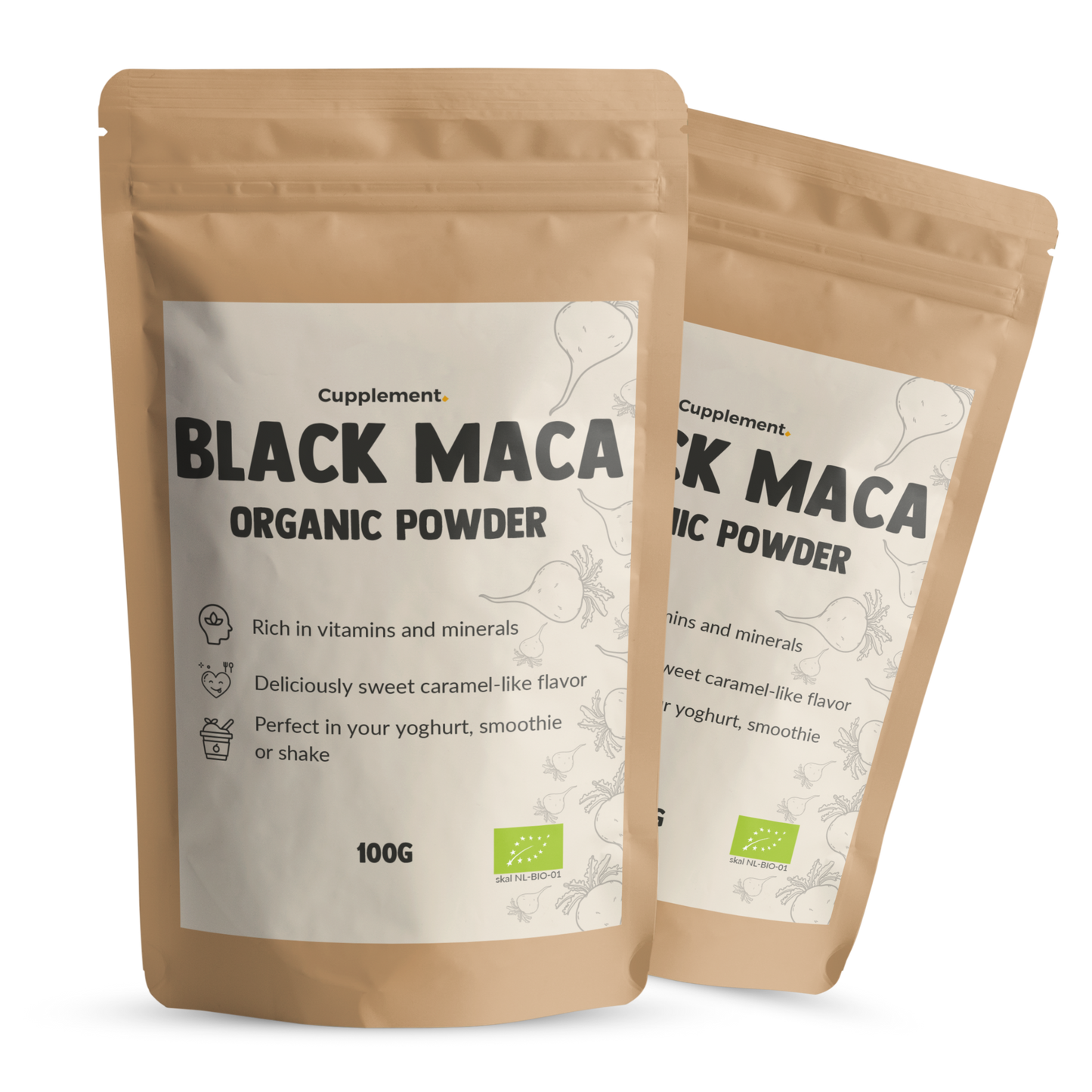 Black maca powder organic