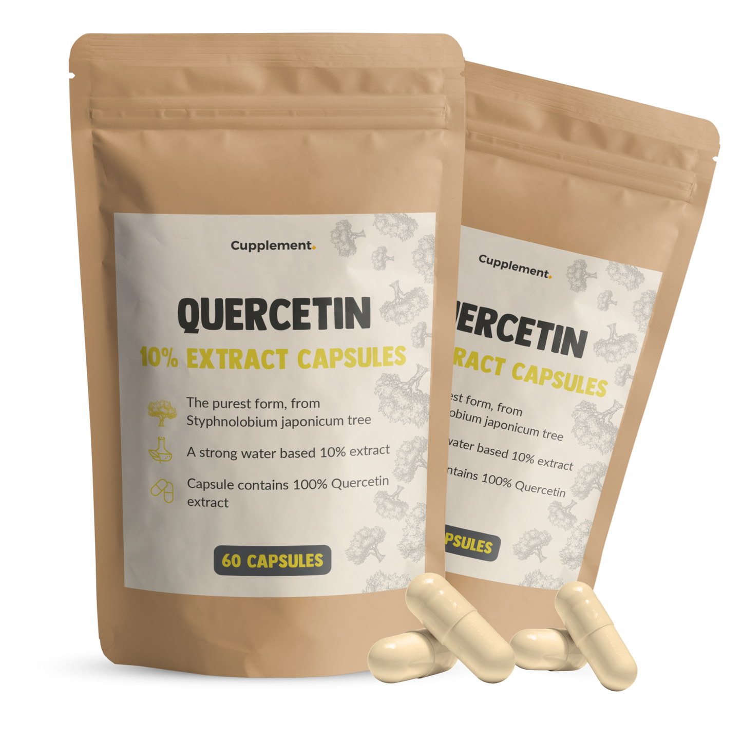 Quercetin-Kapseln 500 mg