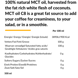 MCT C8 olie - Cupplement